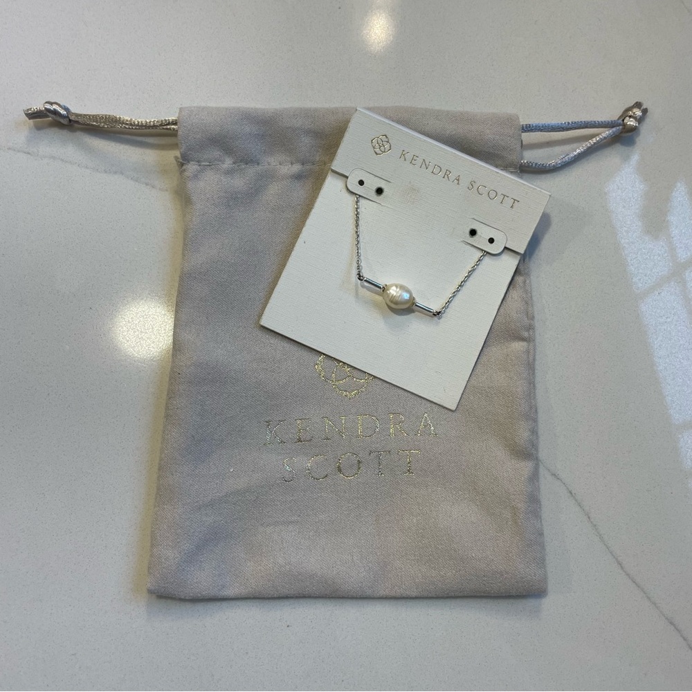 Kendra Scott Silver Chain Necklace